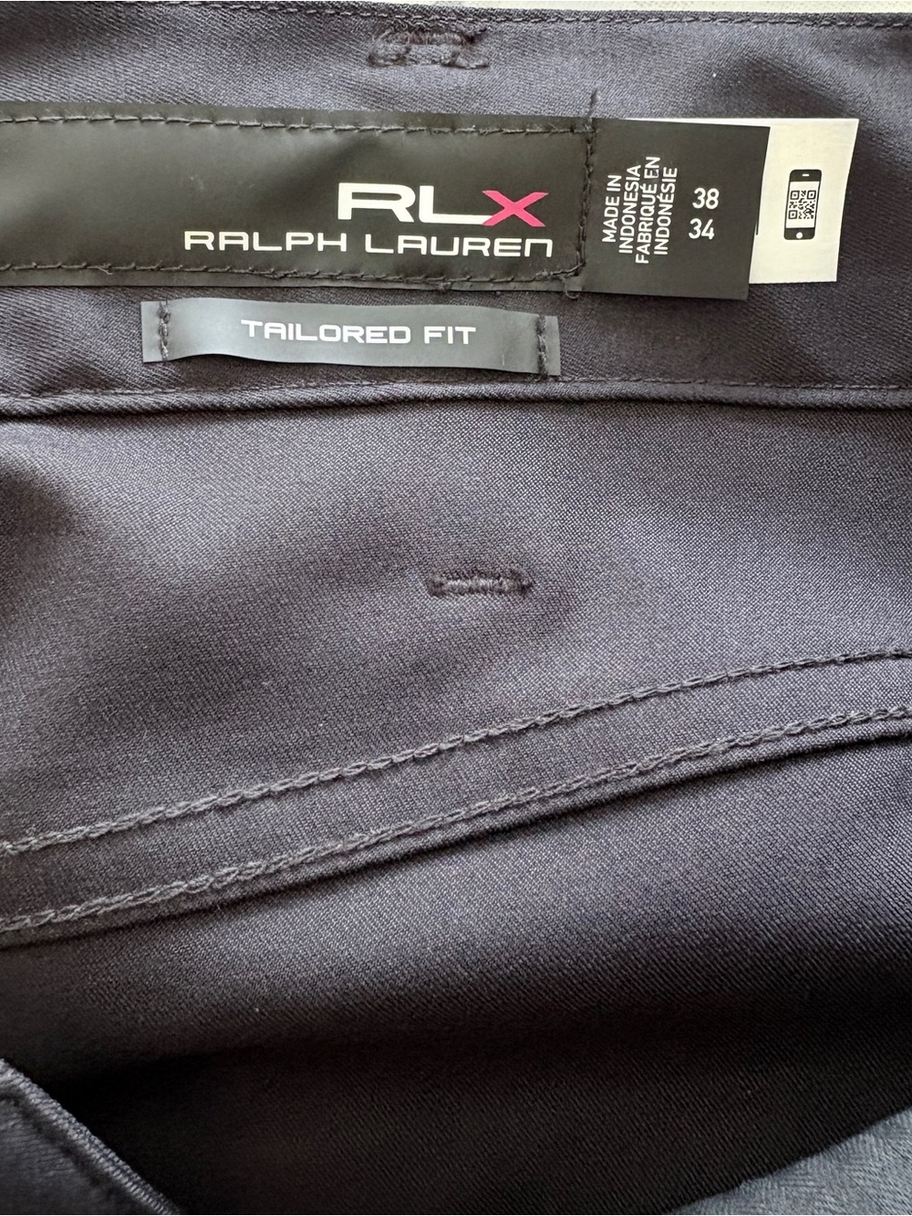 Ralph Lauren RLX Tailored Fit Performance Golf Pants - Black